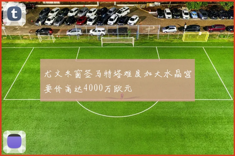 尤文冬窗签马特塔难度加大水晶宫要价高达4000万欧元